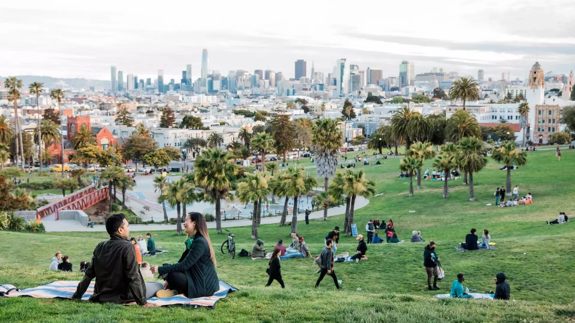 Picnic al Dolores Park nel Mission District